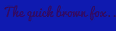 Image with Font Color 300A67 and Background Color 0F1BAE